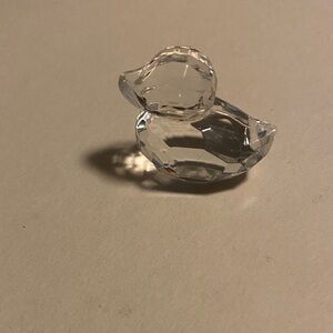 Swarovski Crystal Duck Figurine
